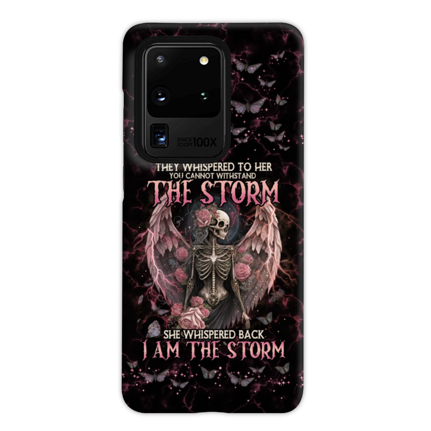 I AM THE STORM SKELETON ROSES WINGS PHONE CASE – TLNO0602233