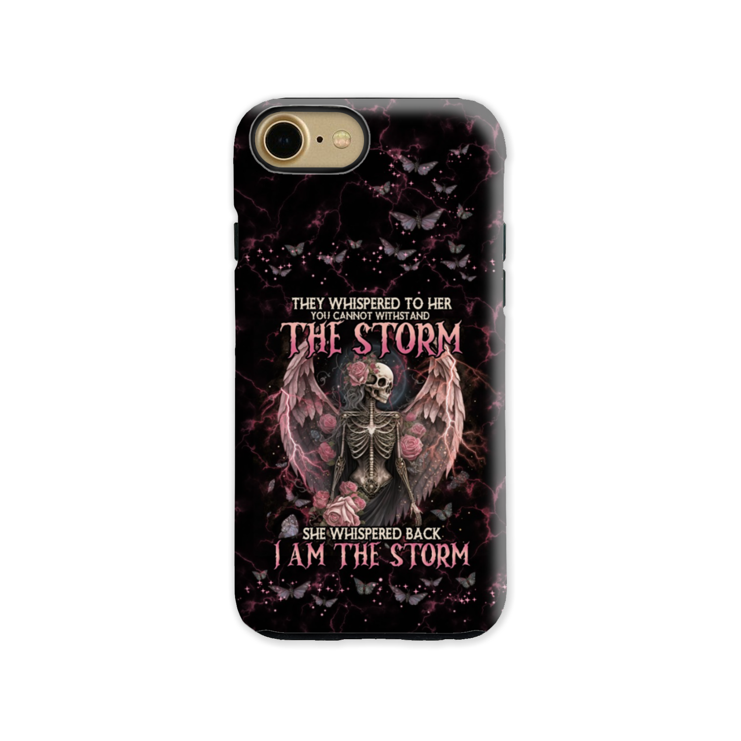 I AM THE STORM SKELETON ROSES WINGS PHONE CASE – TLNO0602233