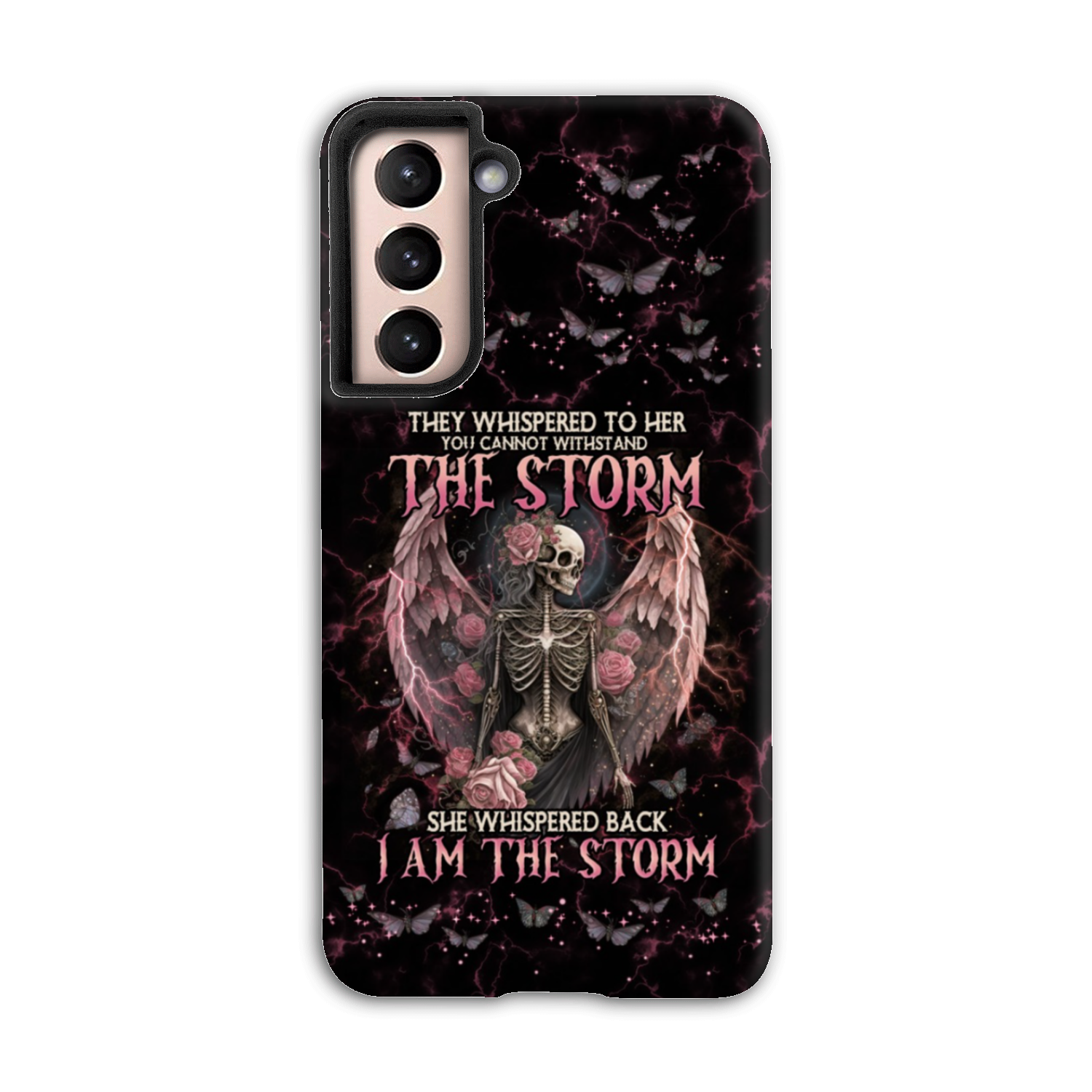 I AM THE STORM SKELETON ROSES WINGS PHONE CASE – TLNO0602233