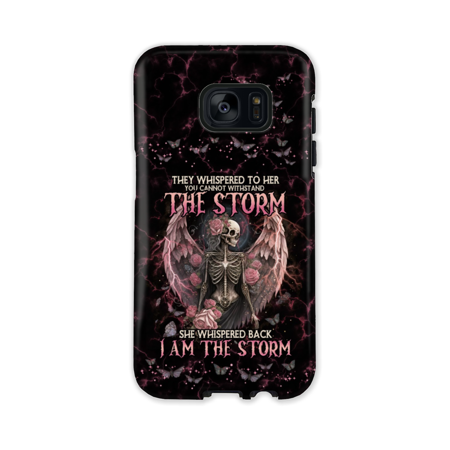 I AM THE STORM SKELETON ROSES WINGS PHONE CASE – TLNO0602233