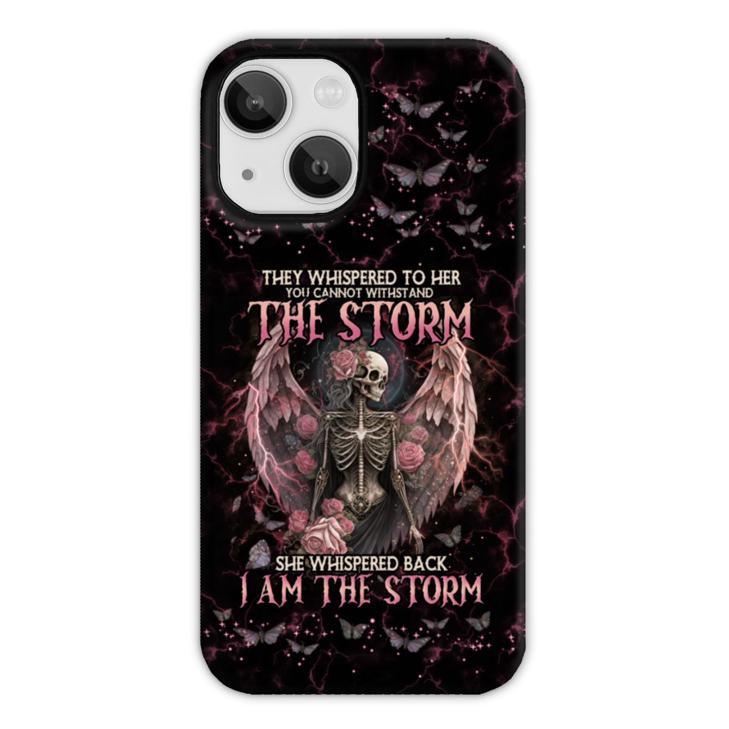 I AM THE STORM SKELETON ROSES WINGS PHONE CASE – TLNO0602233