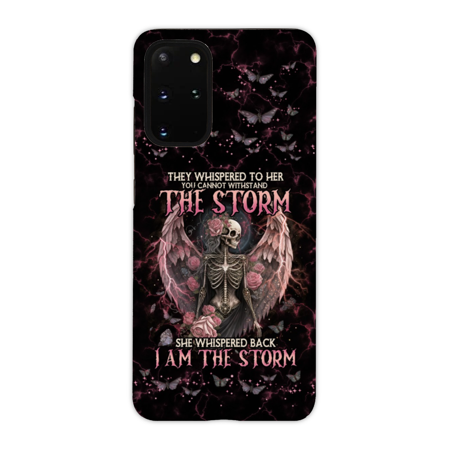 I AM THE STORM SKELETON ROSES WINGS PHONE CASE – TLNO0602233