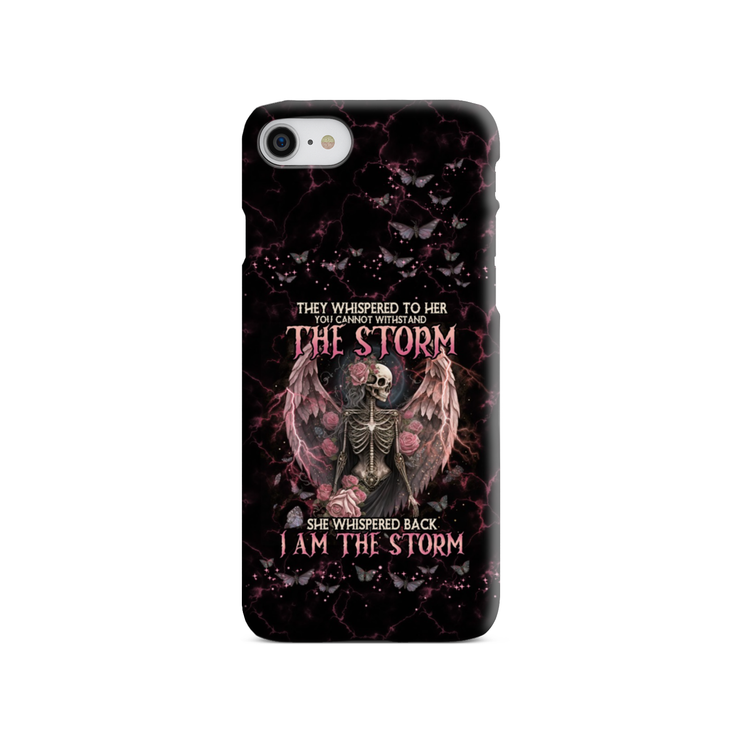 I AM THE STORM SKELETON ROSES WINGS PHONE CASE – TLNO0602233