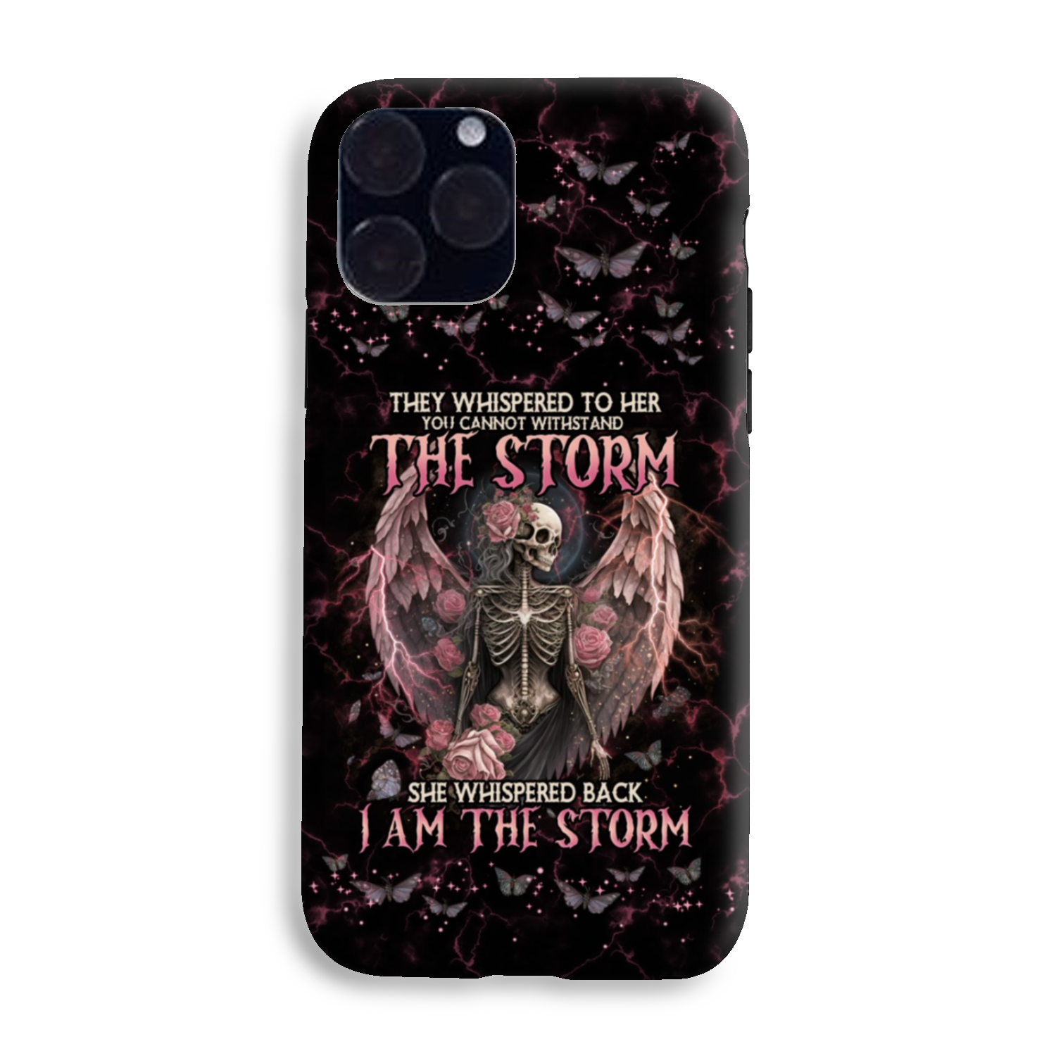 I AM THE STORM SKELETON ROSES WINGS PHONE CASE – TLNO0602233
