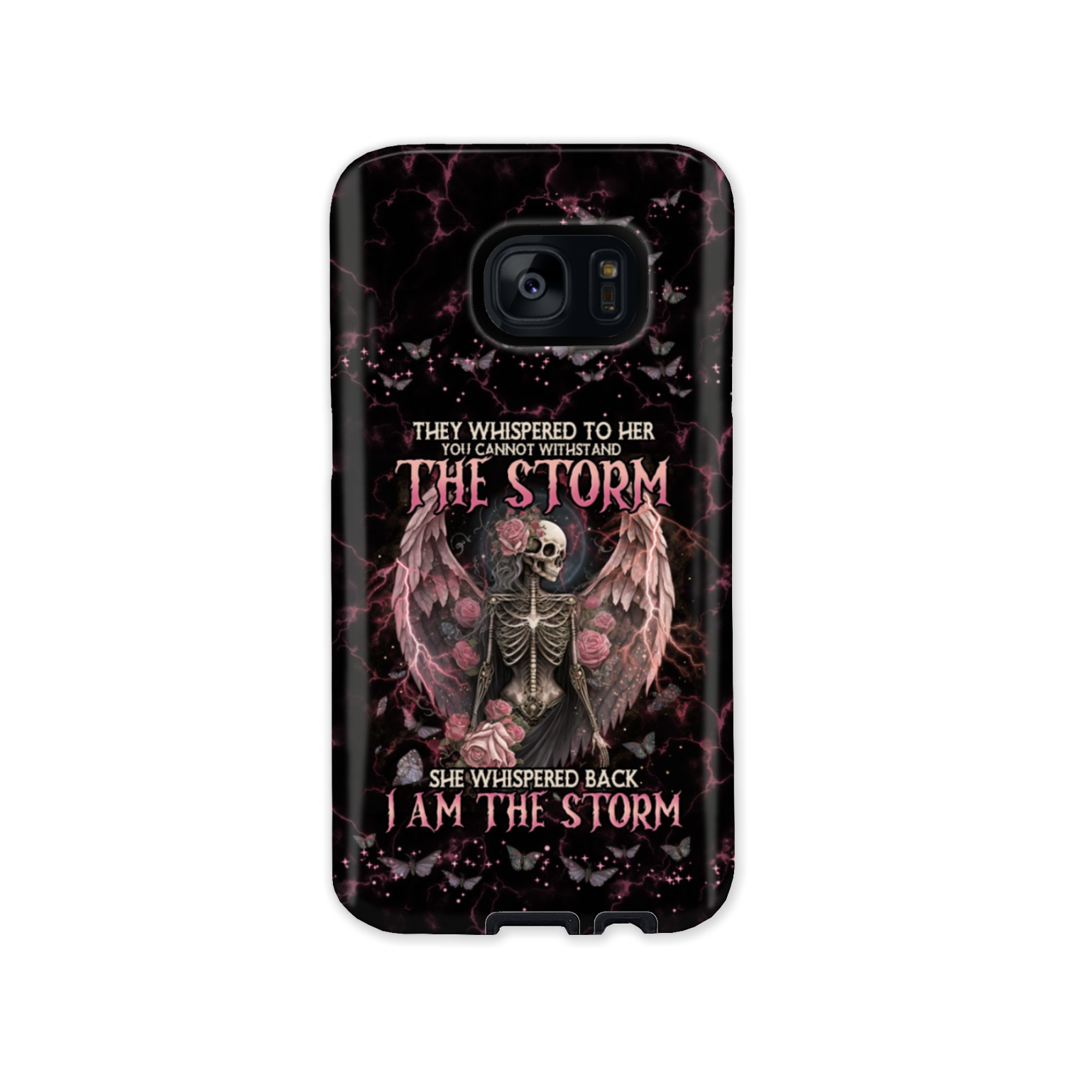 I AM THE STORM SKELETON ROSES WINGS PHONE CASE – TLNO0602233