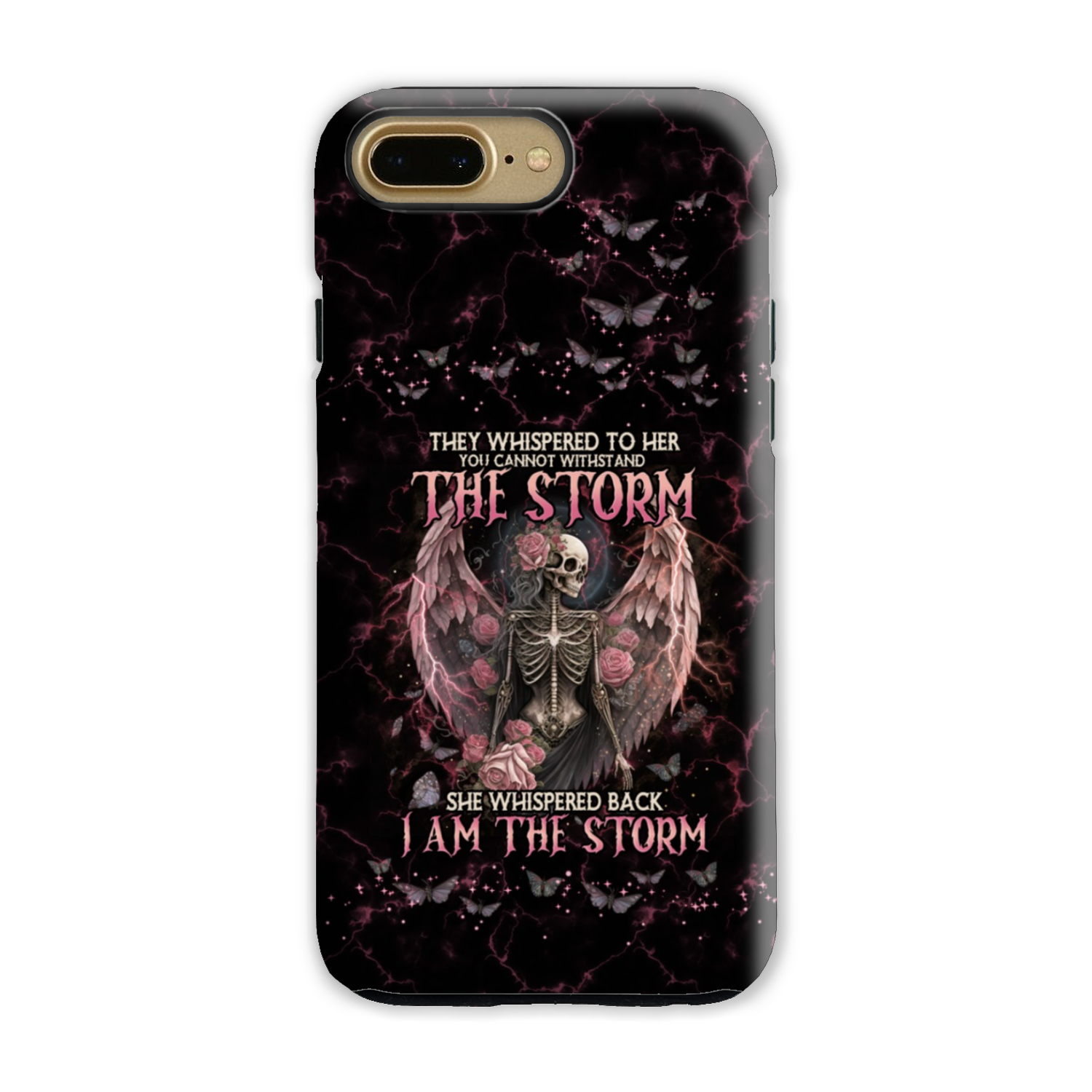 I AM THE STORM SKELETON ROSES WINGS PHONE CASE – TLNO0602233