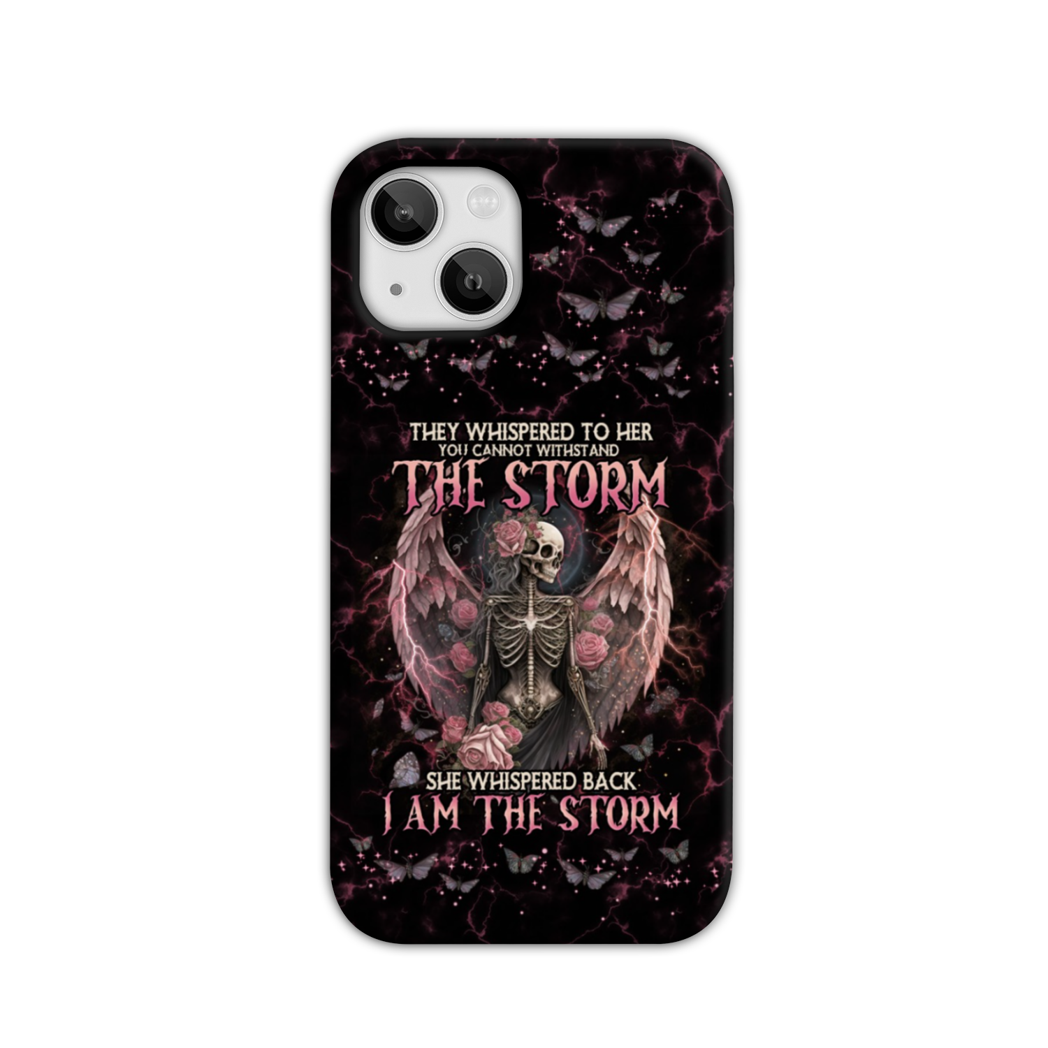 I AM THE STORM SKELETON ROSES WINGS PHONE CASE – TLNO0602233