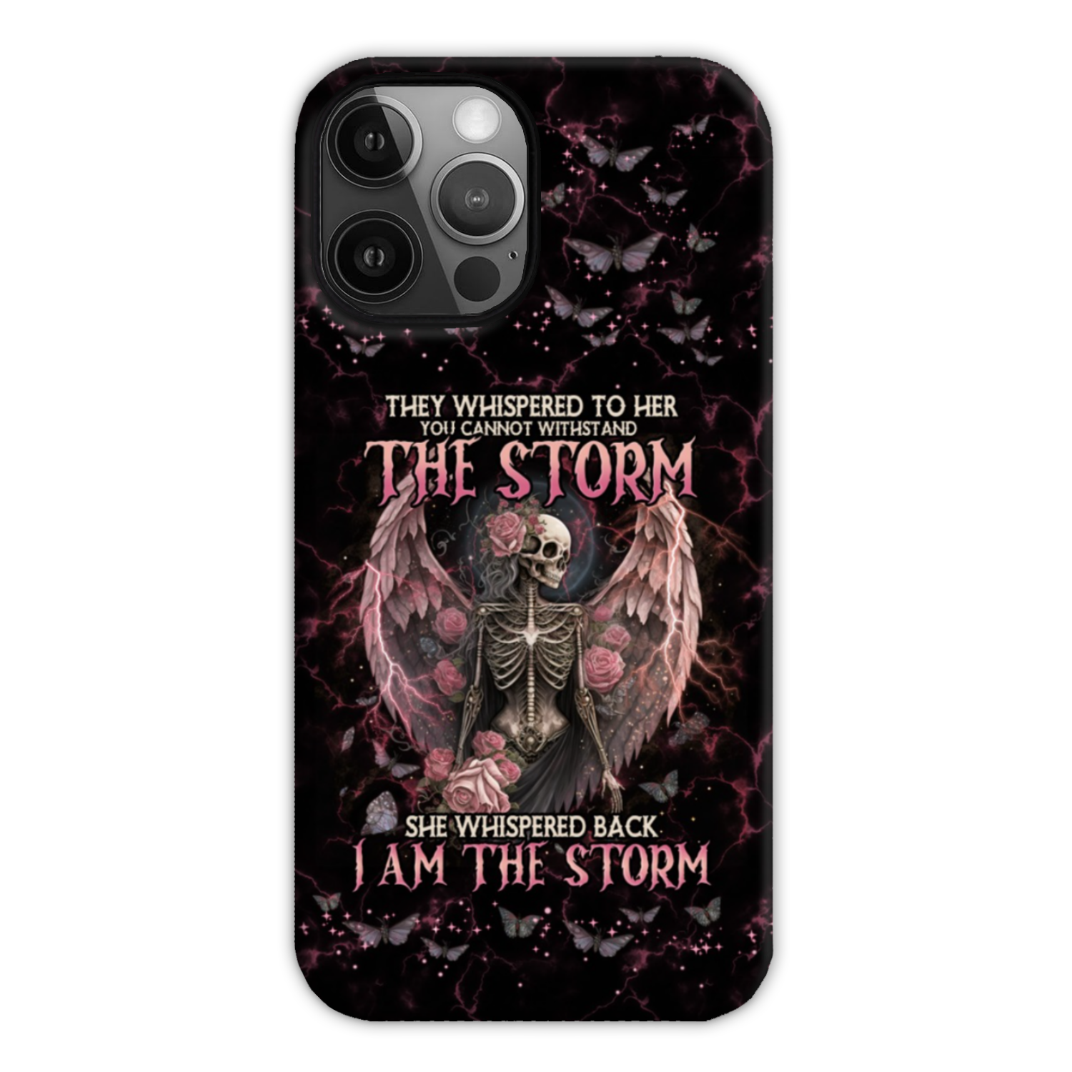 I AM THE STORM SKELETON ROSES WINGS PHONE CASE – TLNO0602233