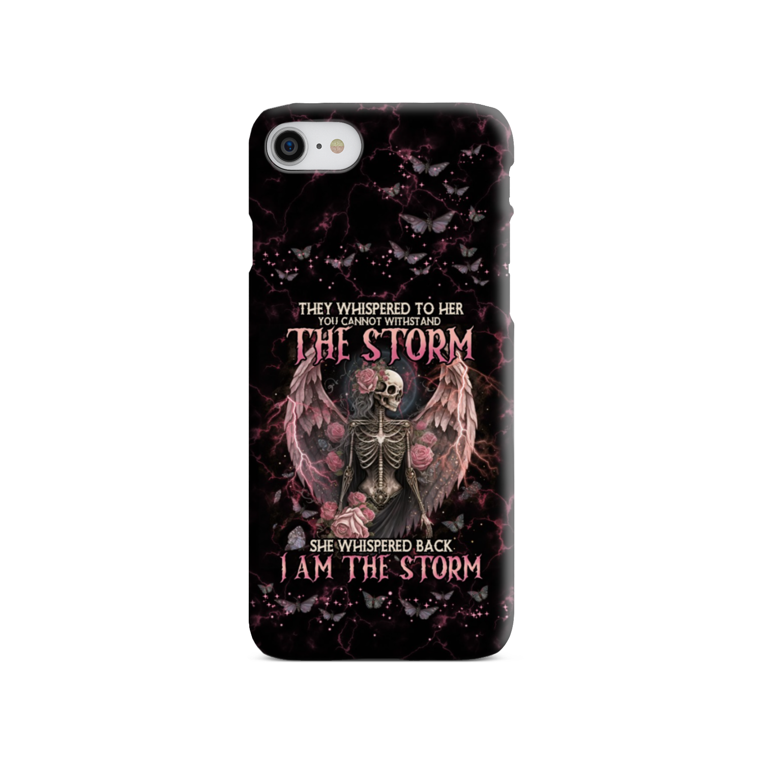 I AM THE STORM SKELETON ROSES WINGS PHONE CASE – TLNO0602233