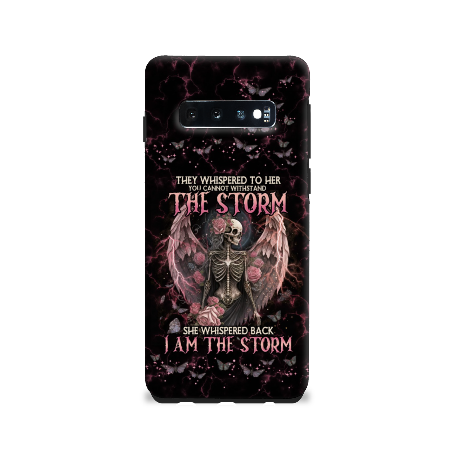 I AM THE STORM SKELETON ROSES WINGS PHONE CASE – TLNO0602233