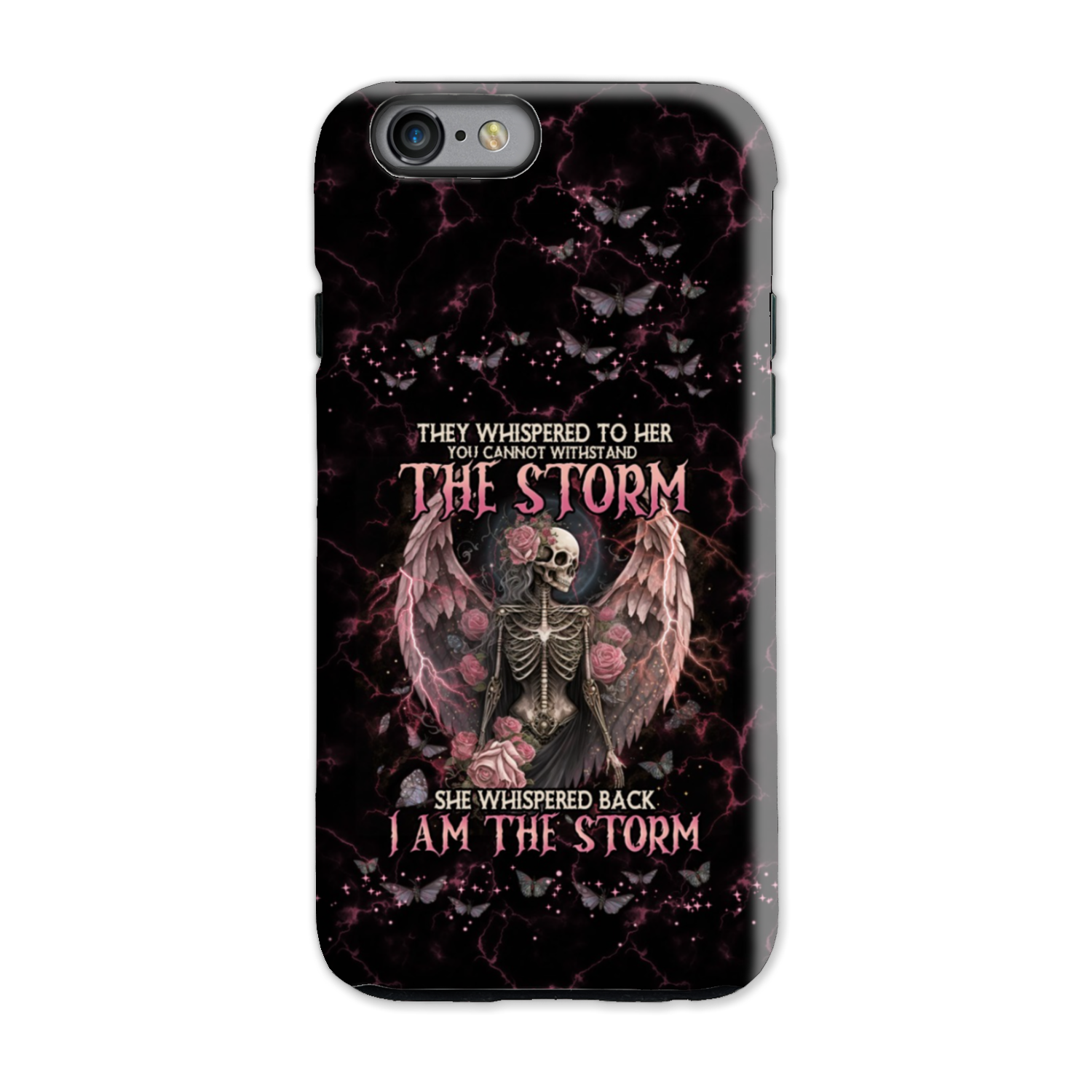 I AM THE STORM SKELETON ROSES WINGS PHONE CASE – TLNO0602233