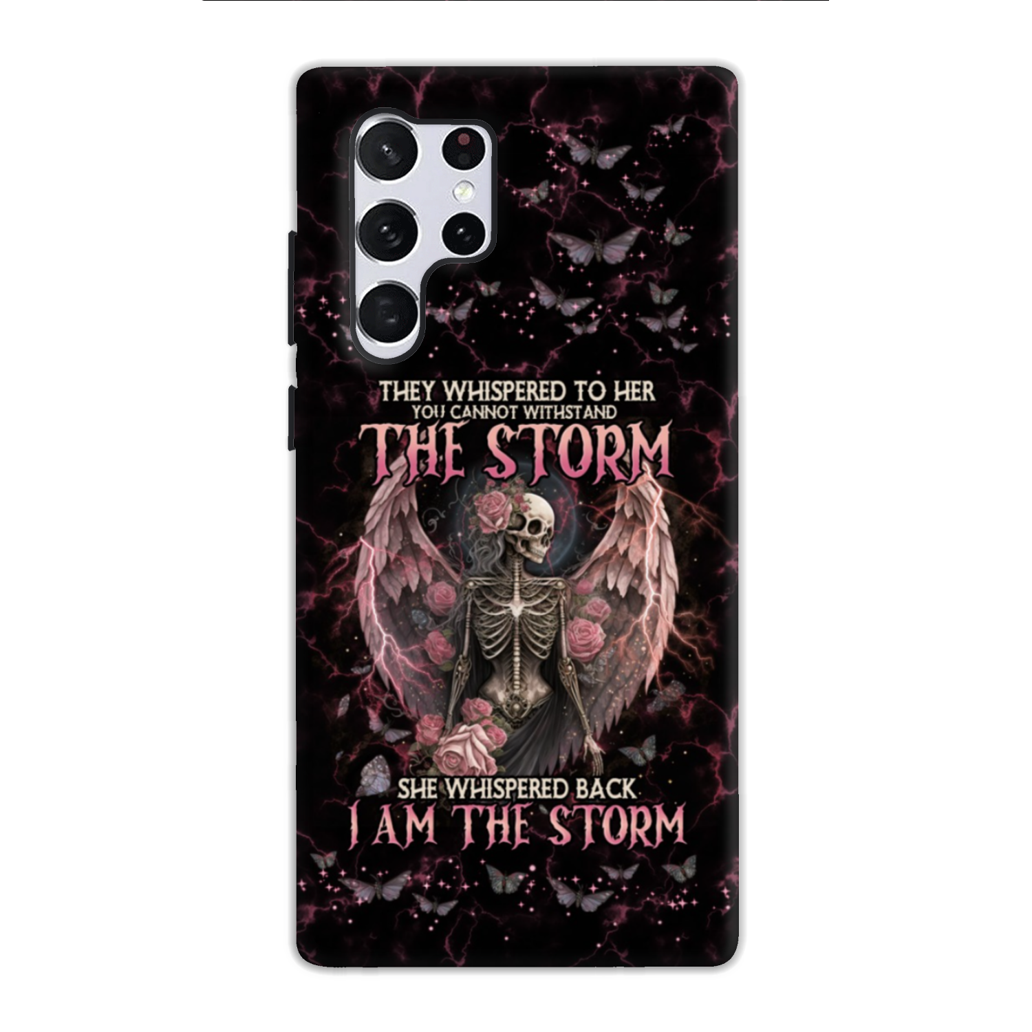 I AM THE STORM SKELETON ROSES WINGS PHONE CASE – TLNO0602233