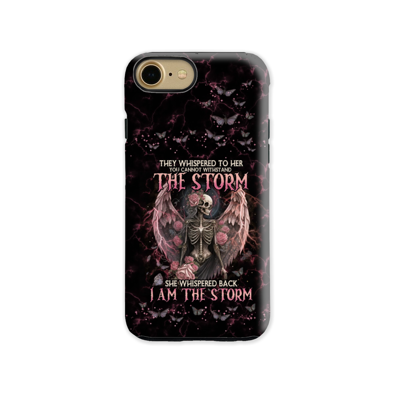I AM THE STORM SKELETON ROSES WINGS PHONE CASE – TLNO0602233