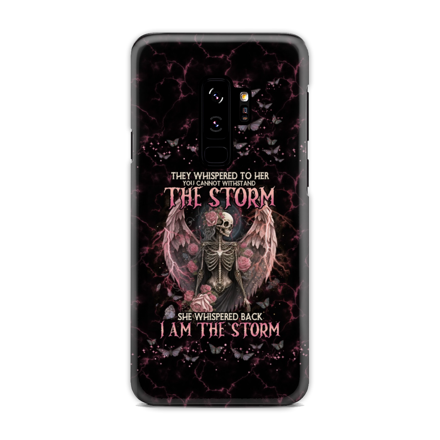 I AM THE STORM SKELETON ROSES WINGS PHONE CASE – TLNO0602233
