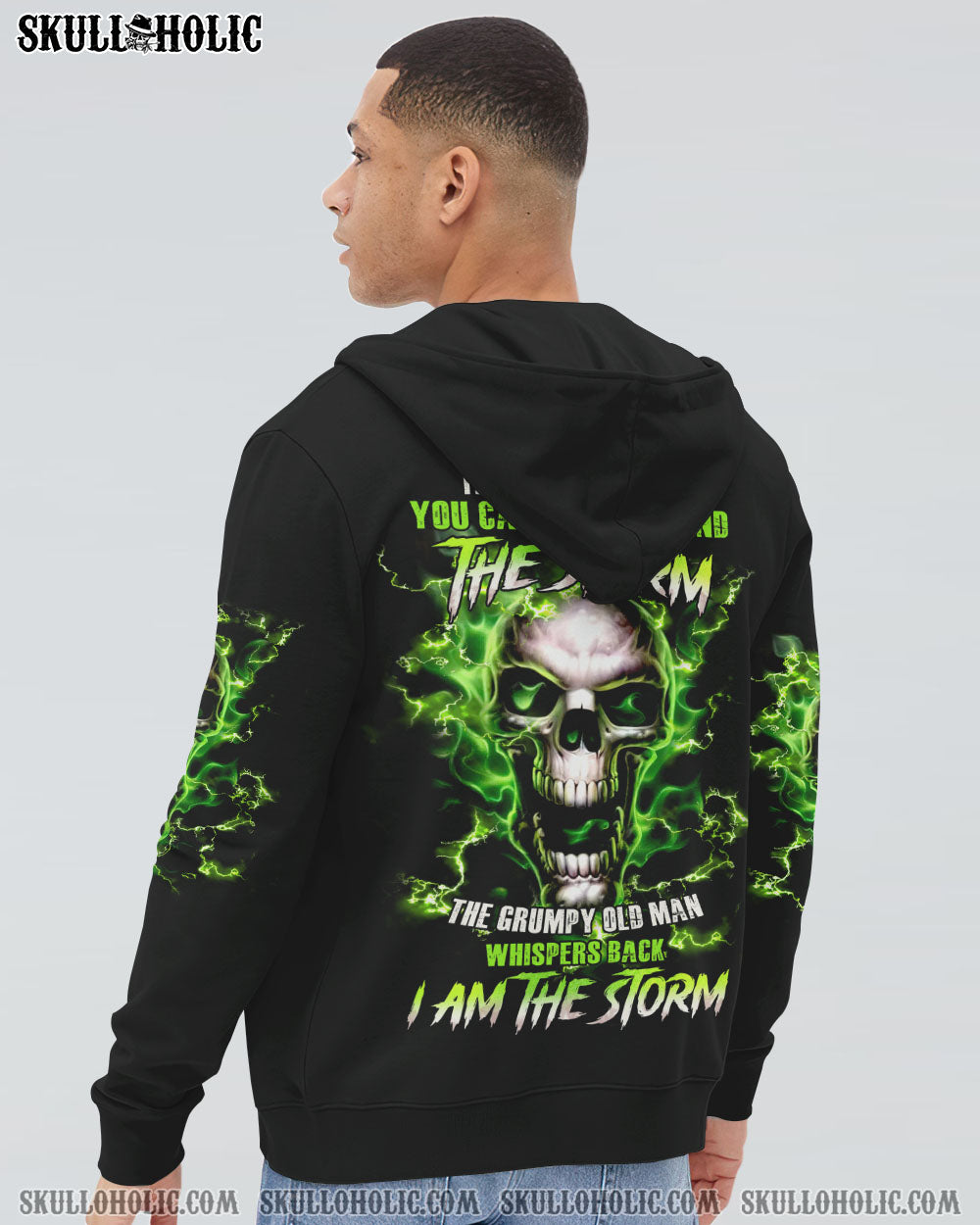 I AM THE STORM SKULL OLD MAN ALL OVER PRINT – TLTM2802234