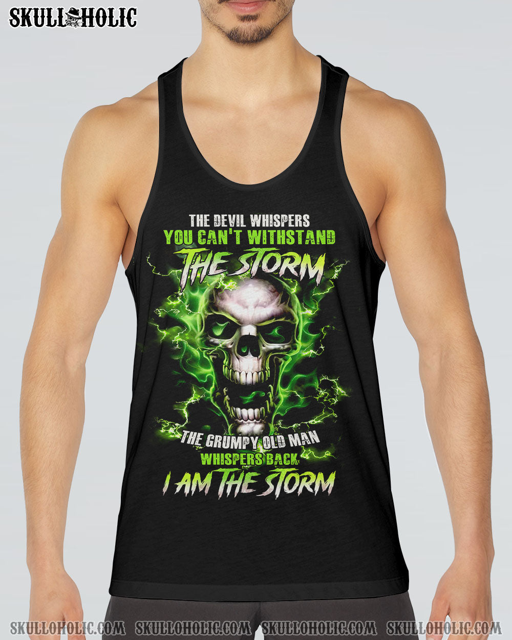 I AM THE STORM SKULL OLD MAN ALL OVER PRINT – TLTM2802234