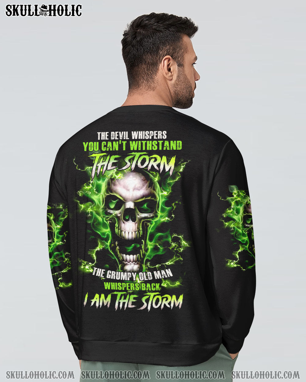 I AM THE STORM SKULL OLD MAN ALL OVER PRINT – TLTM2802234