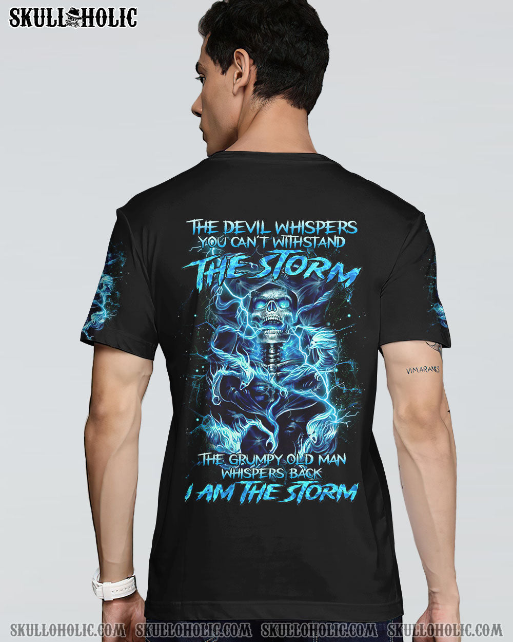 I AM THE STORM SKULL OLD MAN ALL OVER PRINT – TLTR0603231