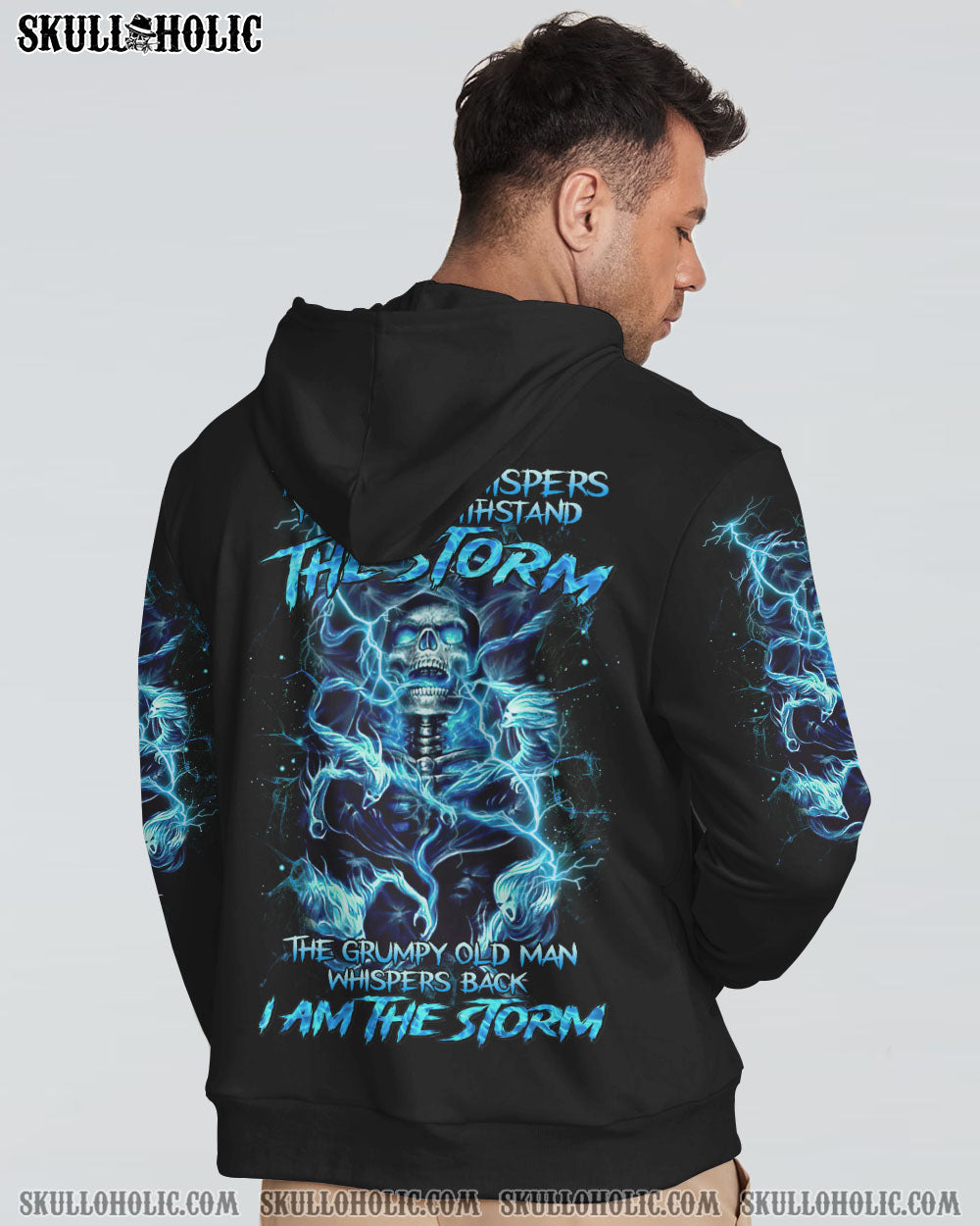 I AM THE STORM SKULL OLD MAN ALL OVER PRINT – TLTR0603231