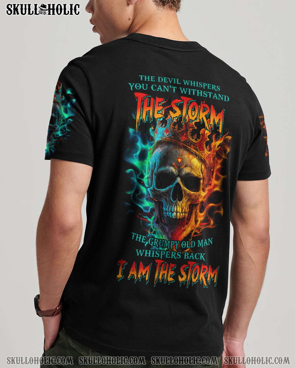 I AM THE STORM SKULL OLD MAN KING ALL OVER PRINT – TLTM0303232