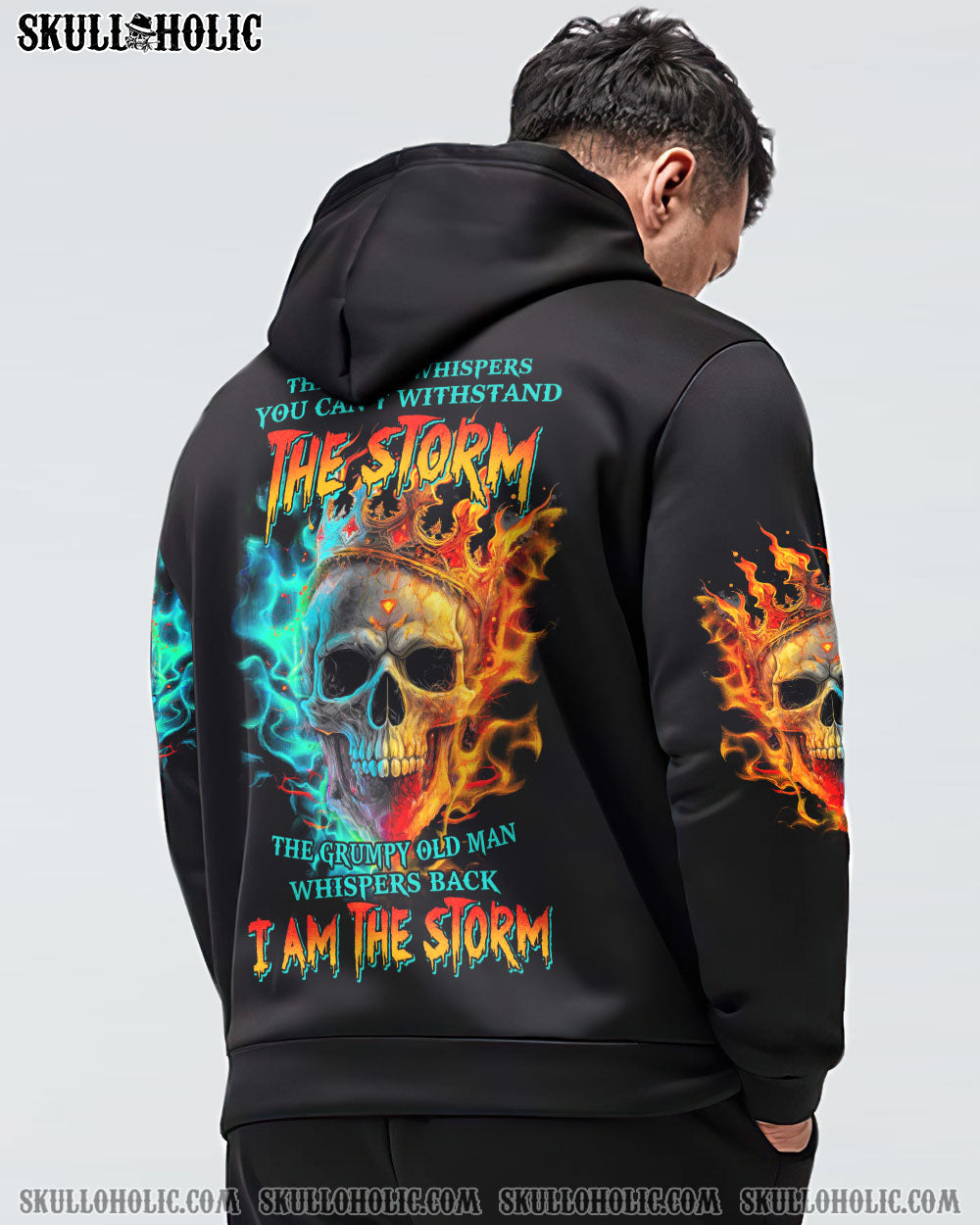 I AM THE STORM SKULL OLD MAN KING ALL OVER PRINT – TLTM0303232