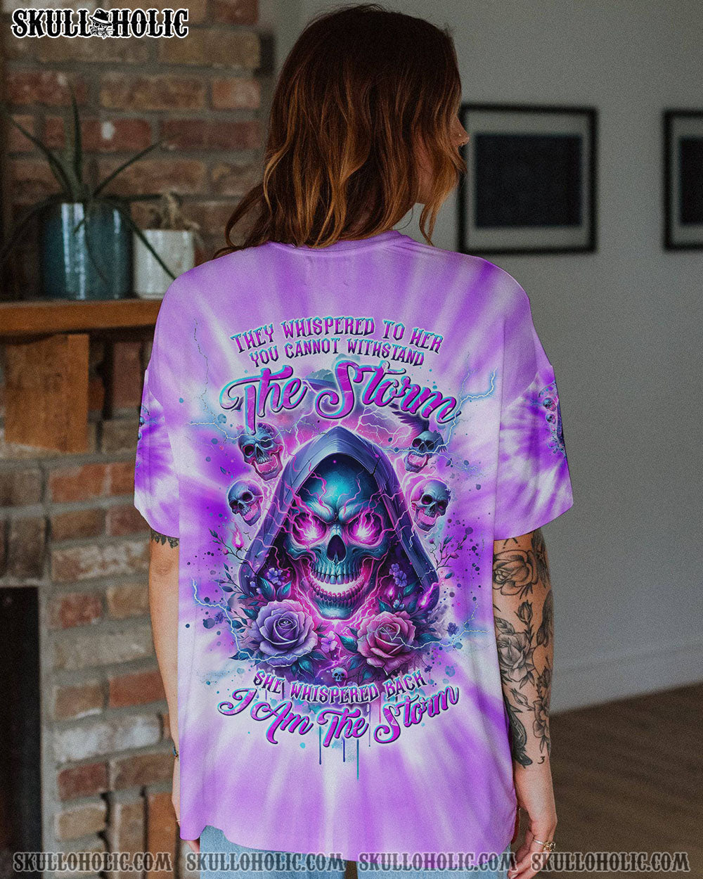 I AM THE STORM SKULL REAPER ALL OVER PRINT – TLNT3001242