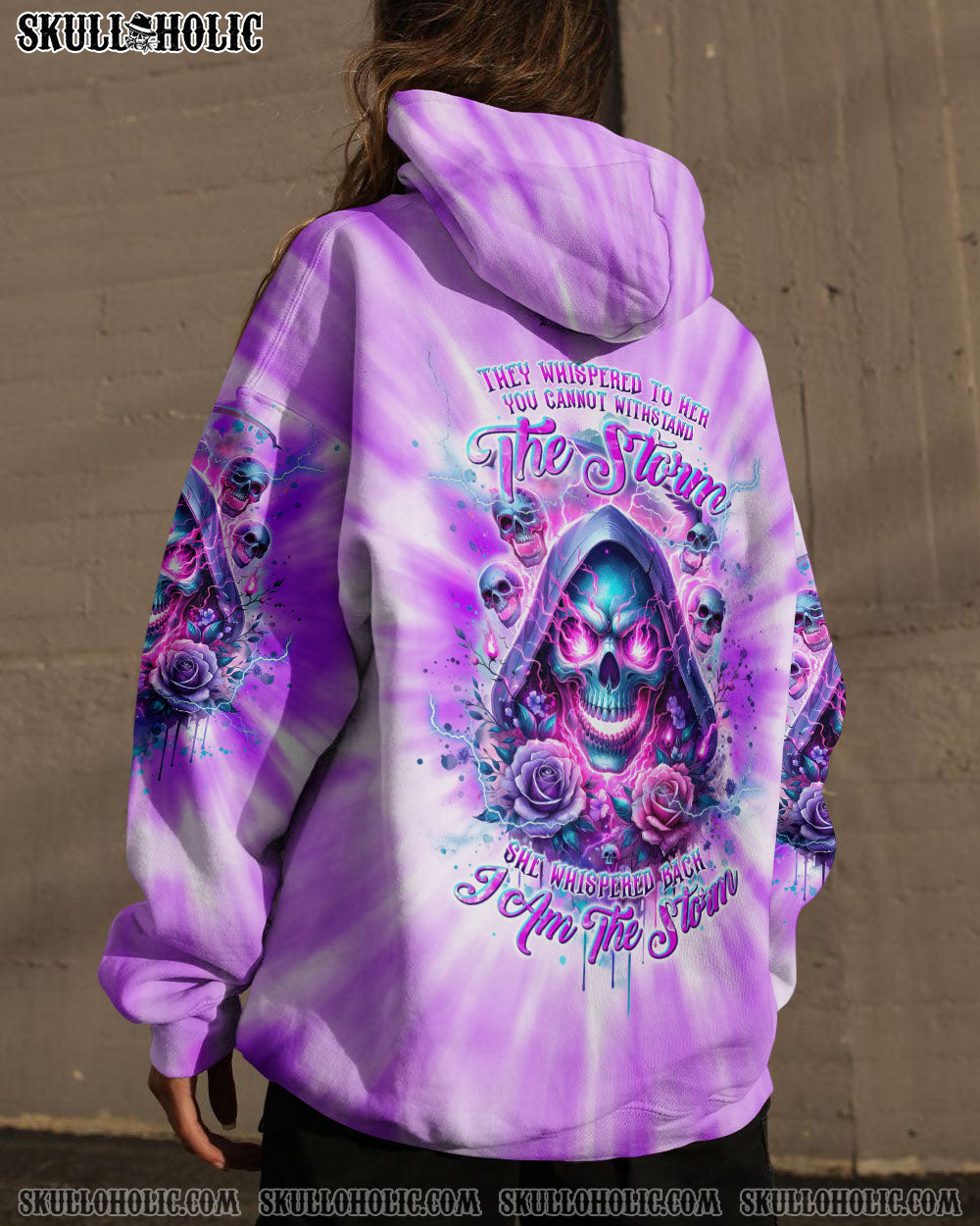 I AM THE STORM SKULL REAPER ALL OVER PRINT – TLNT3001242