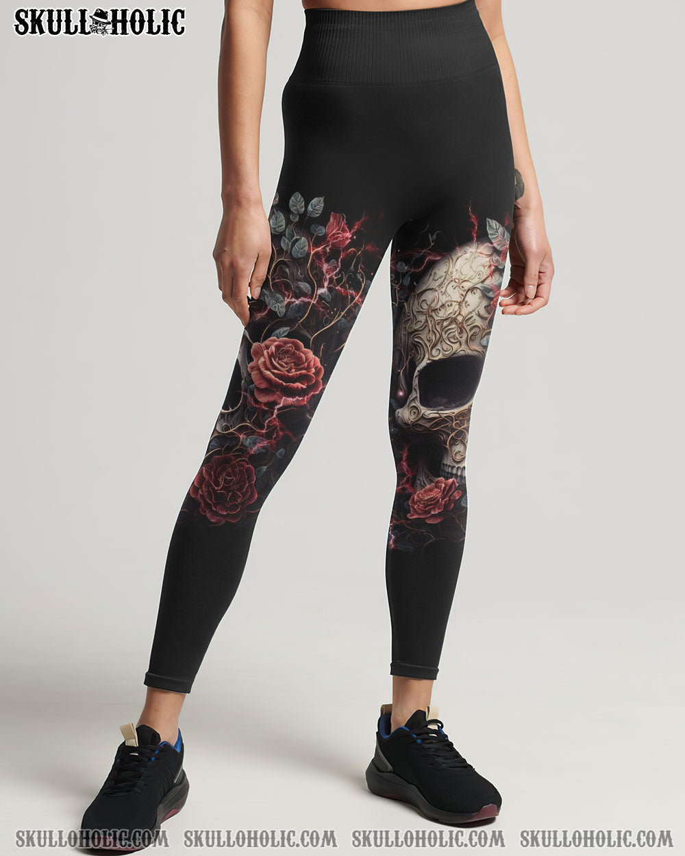 I AM THE STORM SKULL ROSE ALL OVER PRINT – TLNO0103233