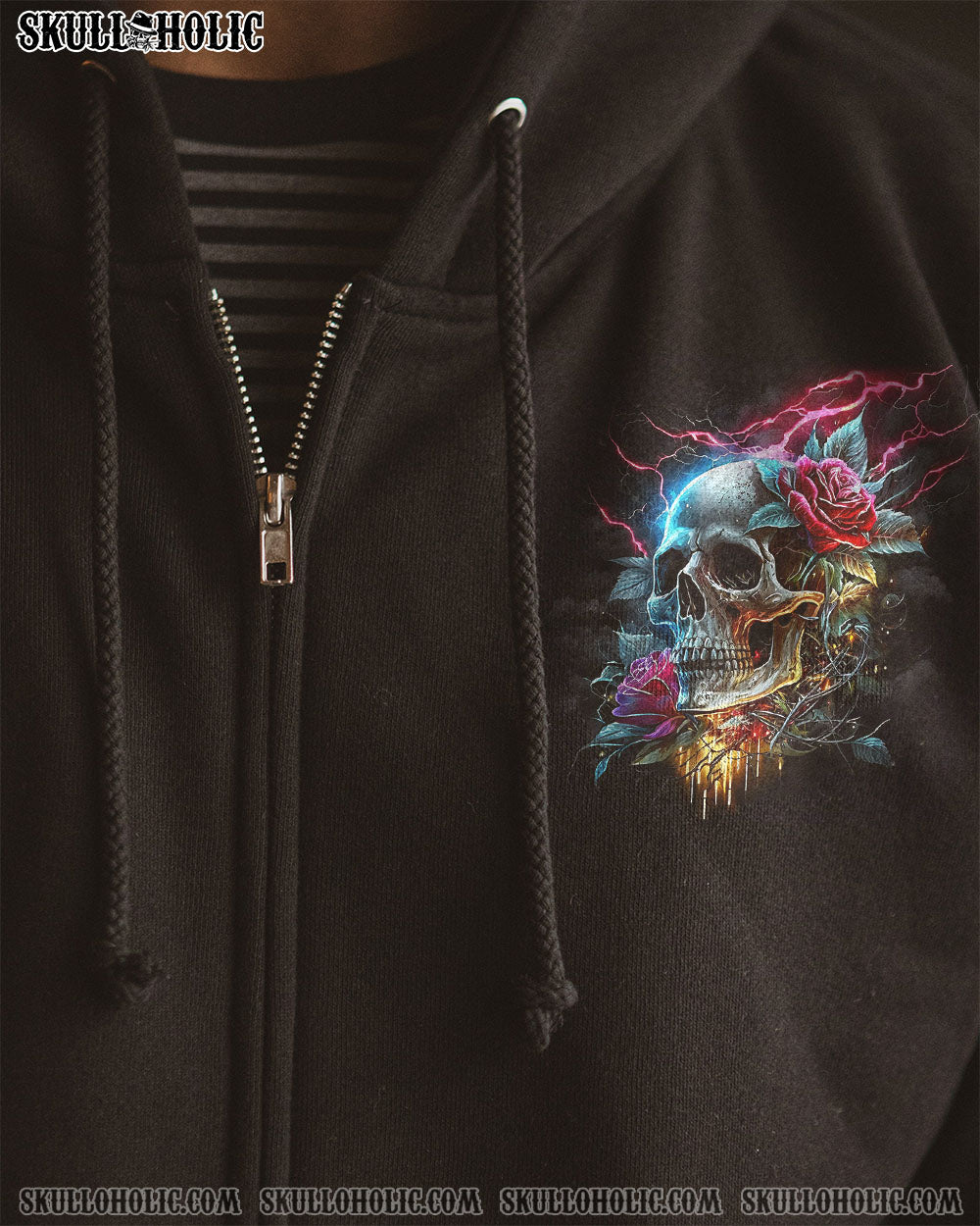 I AM THE STORM SKULL ROSE ALL OVER PRINT – YHHN1002231