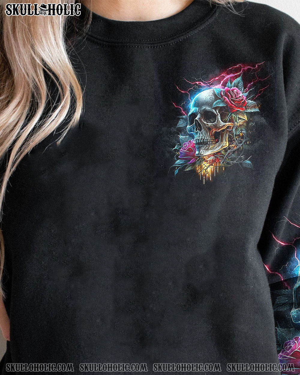 I AM THE STORM SKULL ROSE ALL OVER PRINT – YHHN1002231