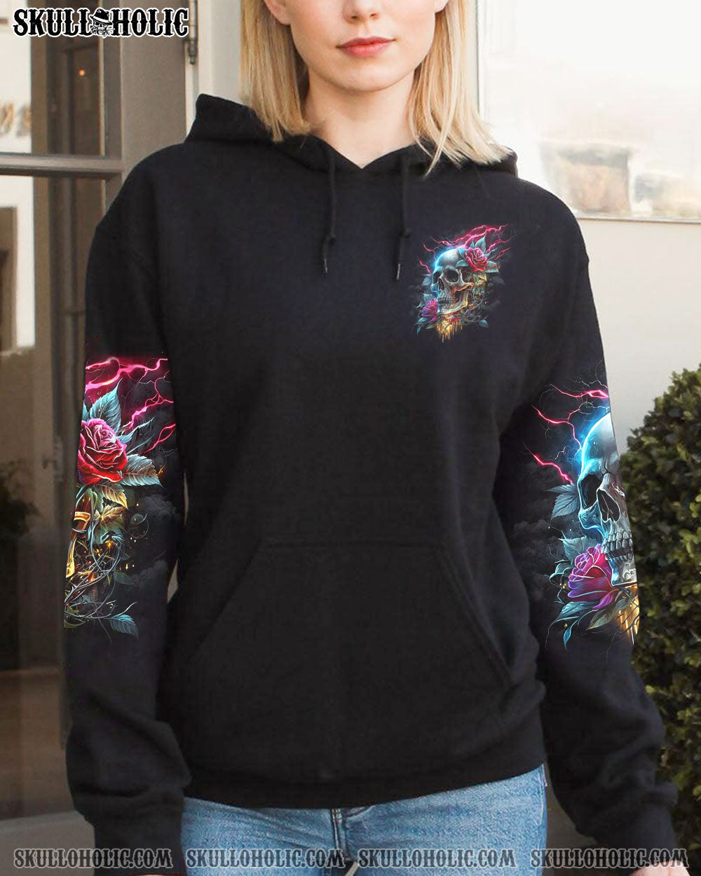 I AM THE STORM SKULL ROSE ALL OVER PRINT – YHHN1002231