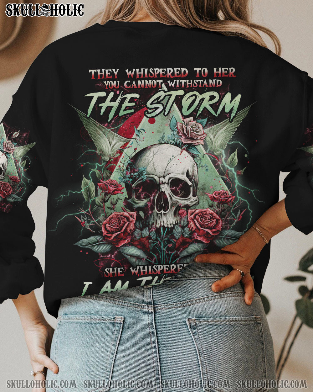 I AM THE STORM SKULL TRIANGLE ALL OVER PRINT – TLNO1002232