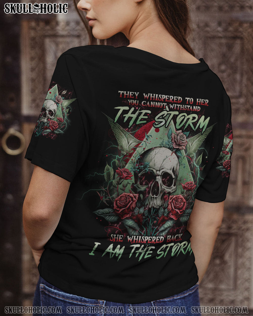 I AM THE STORM SKULL TRIANGLE ALL OVER PRINT – TLNO1002232
