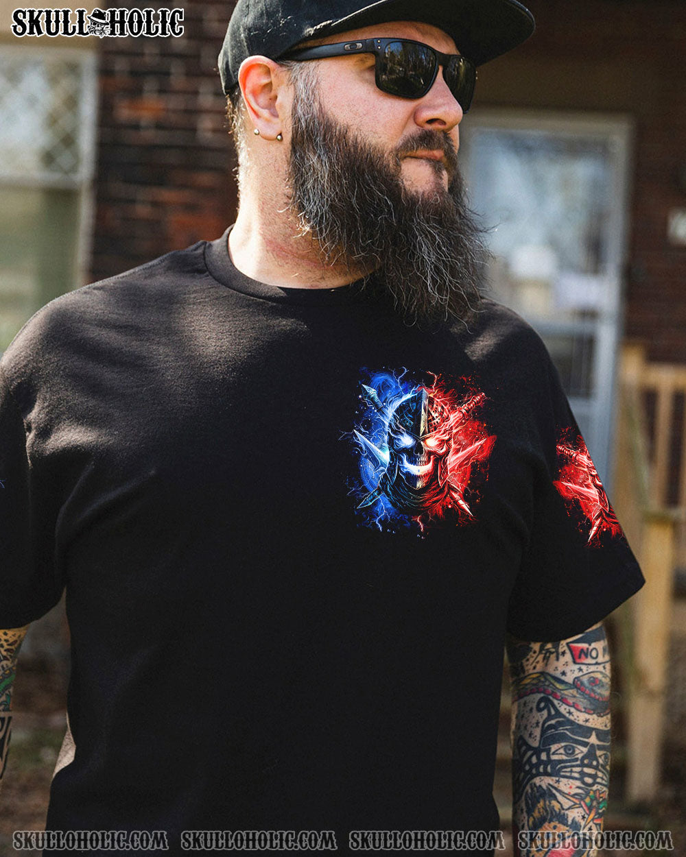 I AM THE STORM SKULL WARRIOR ALL OVER PRINT – YHHN2606242