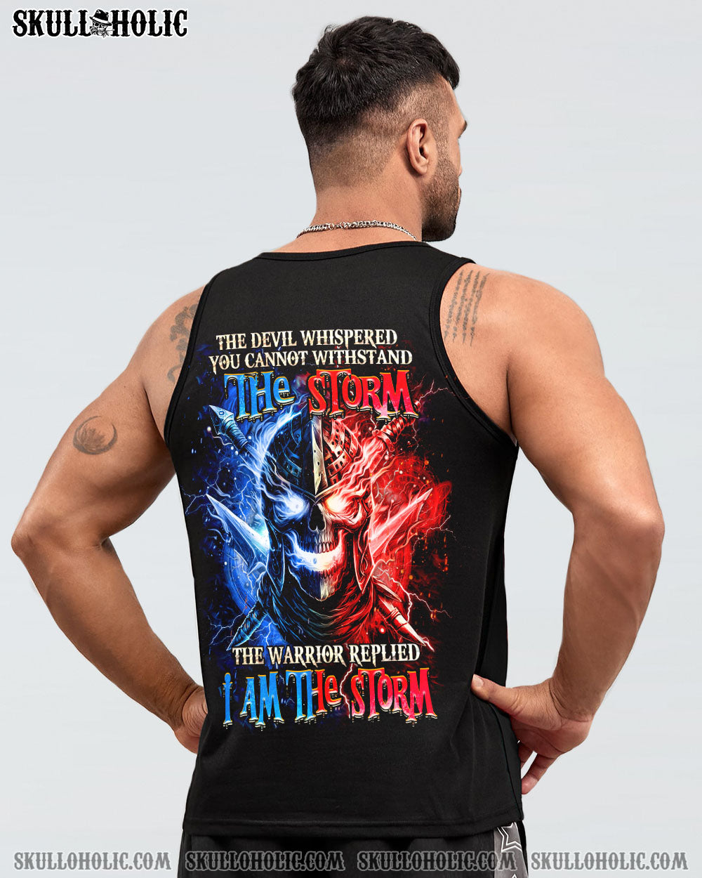 I AM THE STORM SKULL WARRIOR ALL OVER PRINT – YHHN2606242