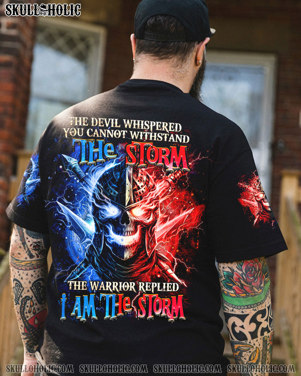 I AM THE STORM SKULL WARRIOR ALL OVER PRINT – YHHN2606242