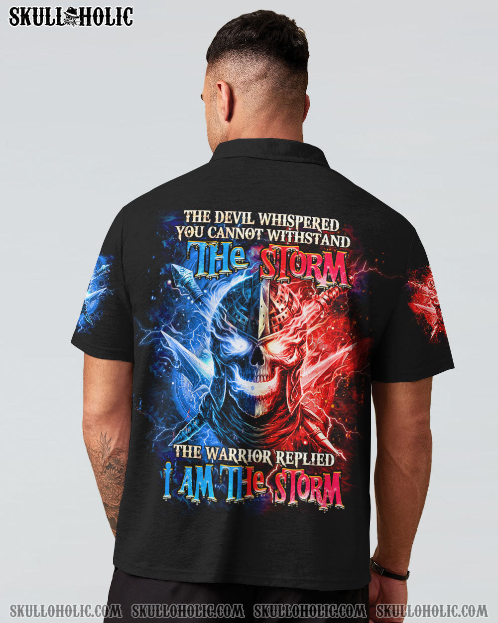 I AM THE STORM SKULL WARRIOR ALL OVER PRINT – YHHN2606242