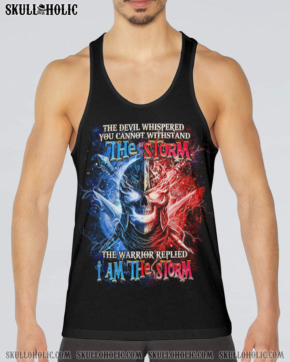 I AM THE STORM SKULL WARRIOR ALL OVER PRINT – YHHN2606242