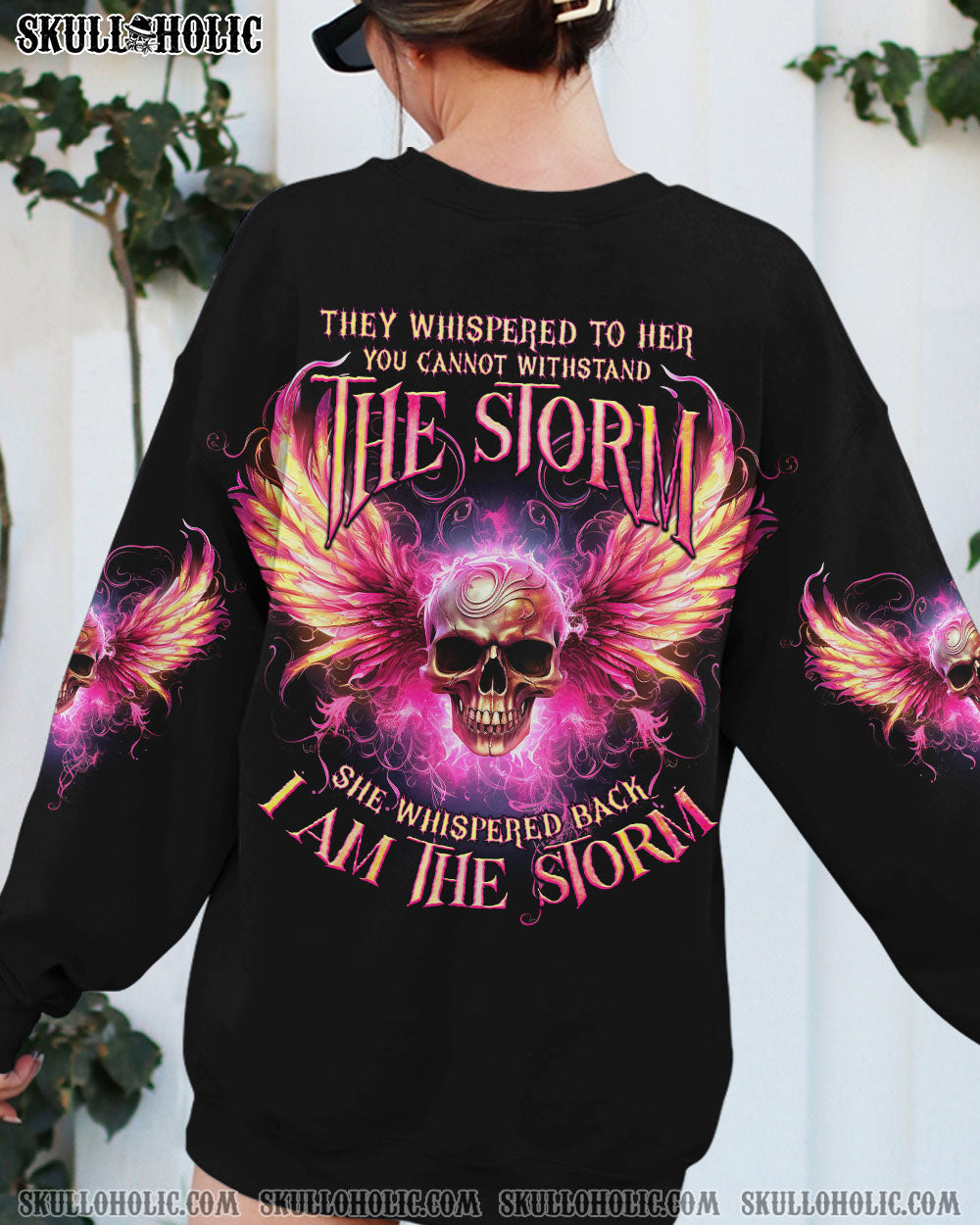 I AM THE STORM SKULL WINGS ALL OVER PRINT – TLNO1907233