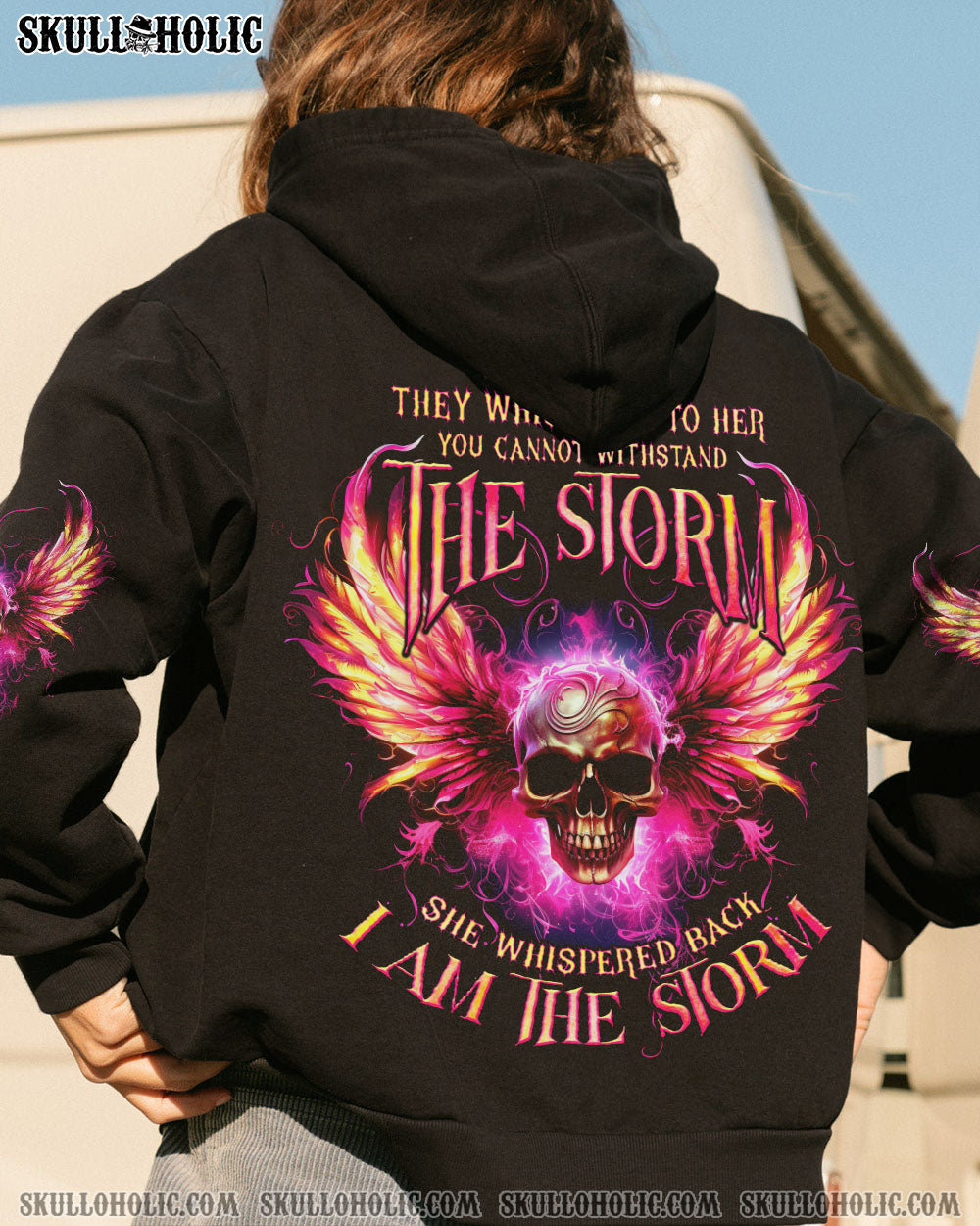 I AM THE STORM SKULL WINGS ALL OVER PRINT – TLNO1907233