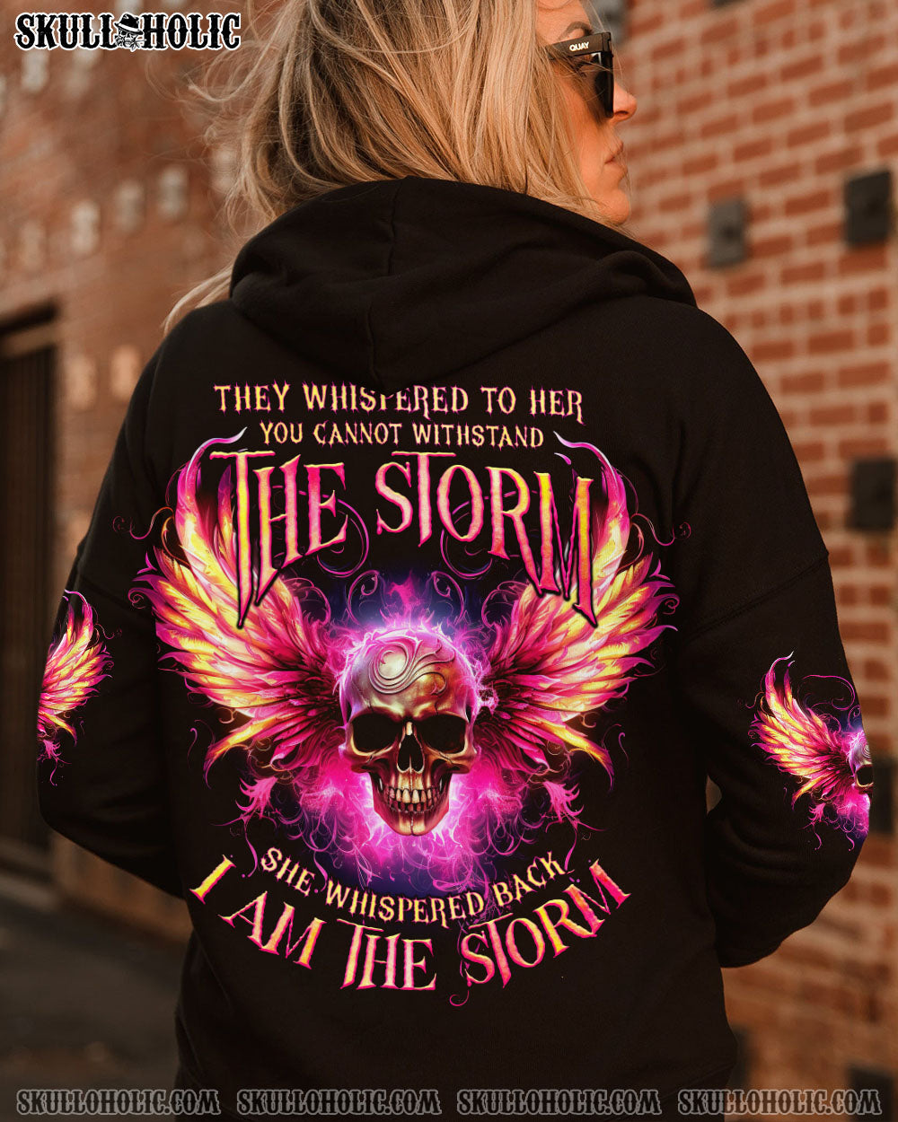 I AM THE STORM SKULL WINGS ALL OVER PRINT – TLNO1907233