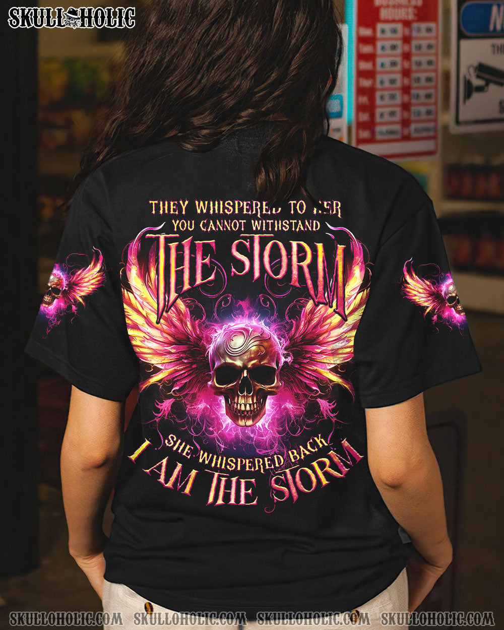 I AM THE STORM SKULL WINGS ALL OVER PRINT – TLNO1907233