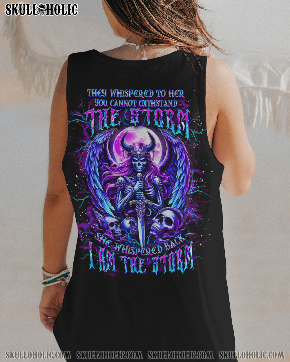 I AM THE STORM SKULL WINGS ALL OVER PRINT – YHDU2606242