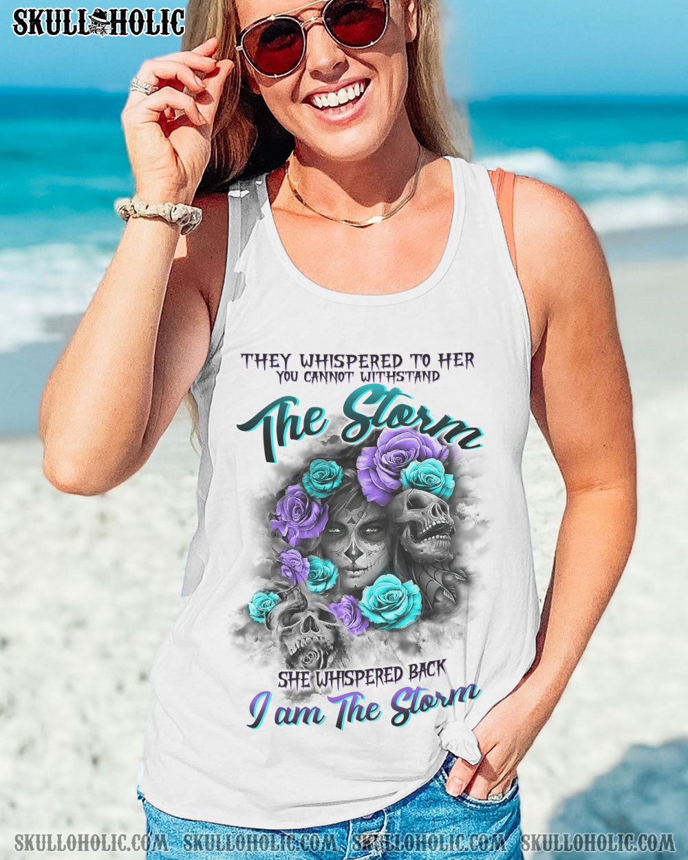 I AM THE STORM SUGAR SKULL ALL OVER PRINT – TLTW0303234