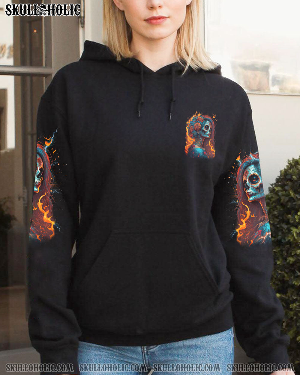 I AM THE STORM SUGAR SKULL FIRE ALL OVER PRINT – TLTR1103232