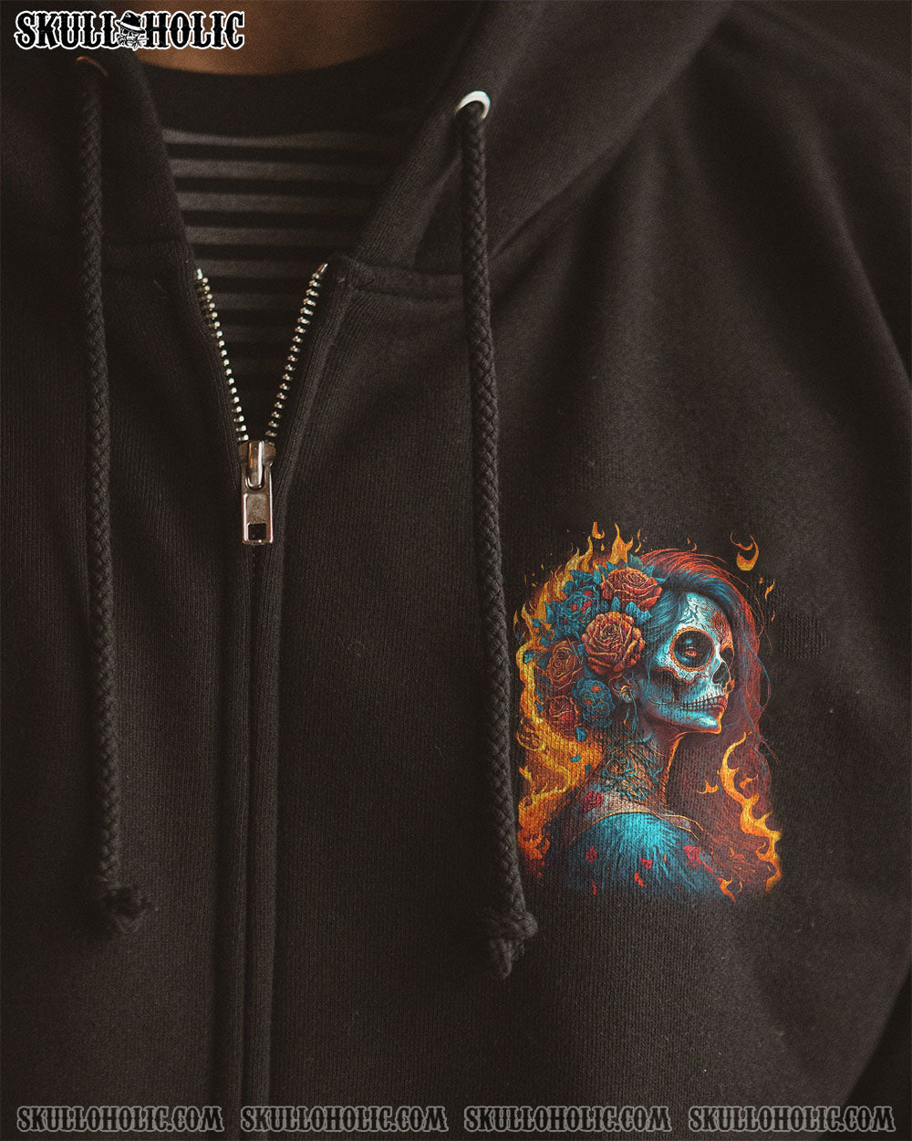 I AM THE STORM SUGAR SKULL FIRE ALL OVER PRINT – TLTR1103232