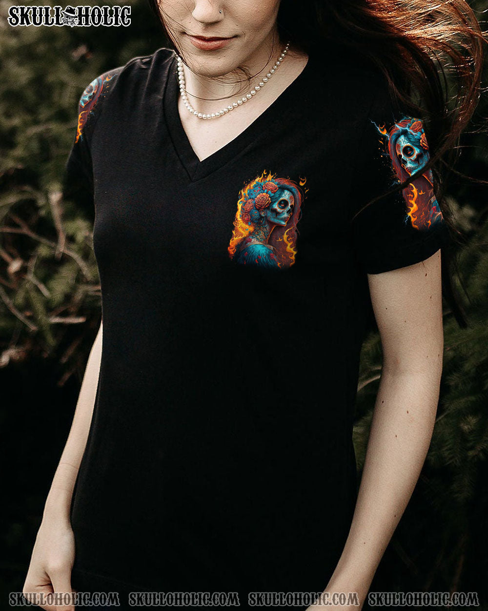 I AM THE STORM SUGAR SKULL FIRE ALL OVER PRINT – TLTR1103232