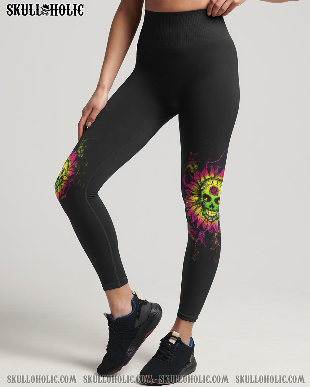 I AM THE STORM SUGAR SKULL SUNFLOWER ALL OVER PRINT – TLTW0103232