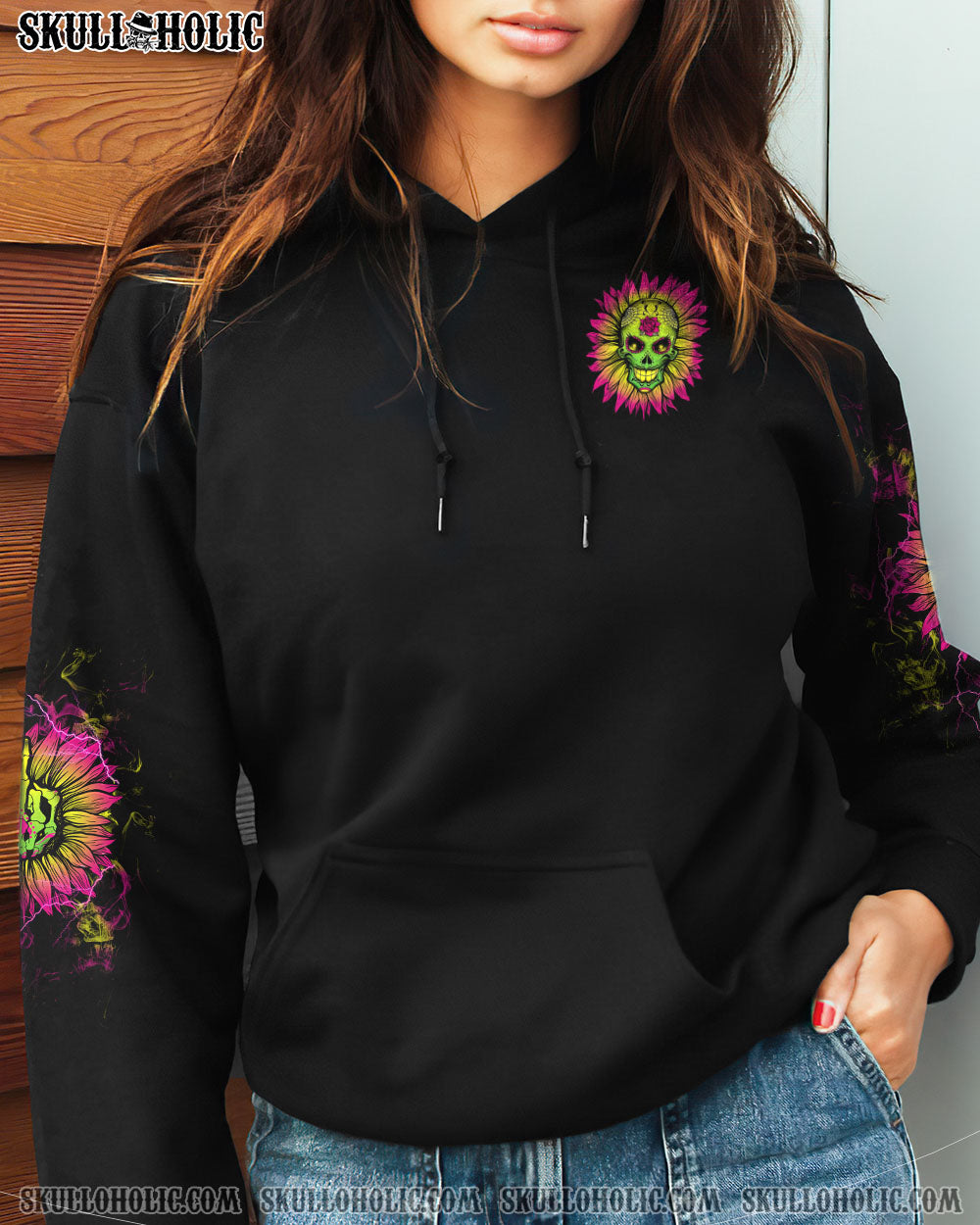 I AM THE STORM SUGAR SKULL SUNFLOWER ALL OVER PRINT – TLTW0103232