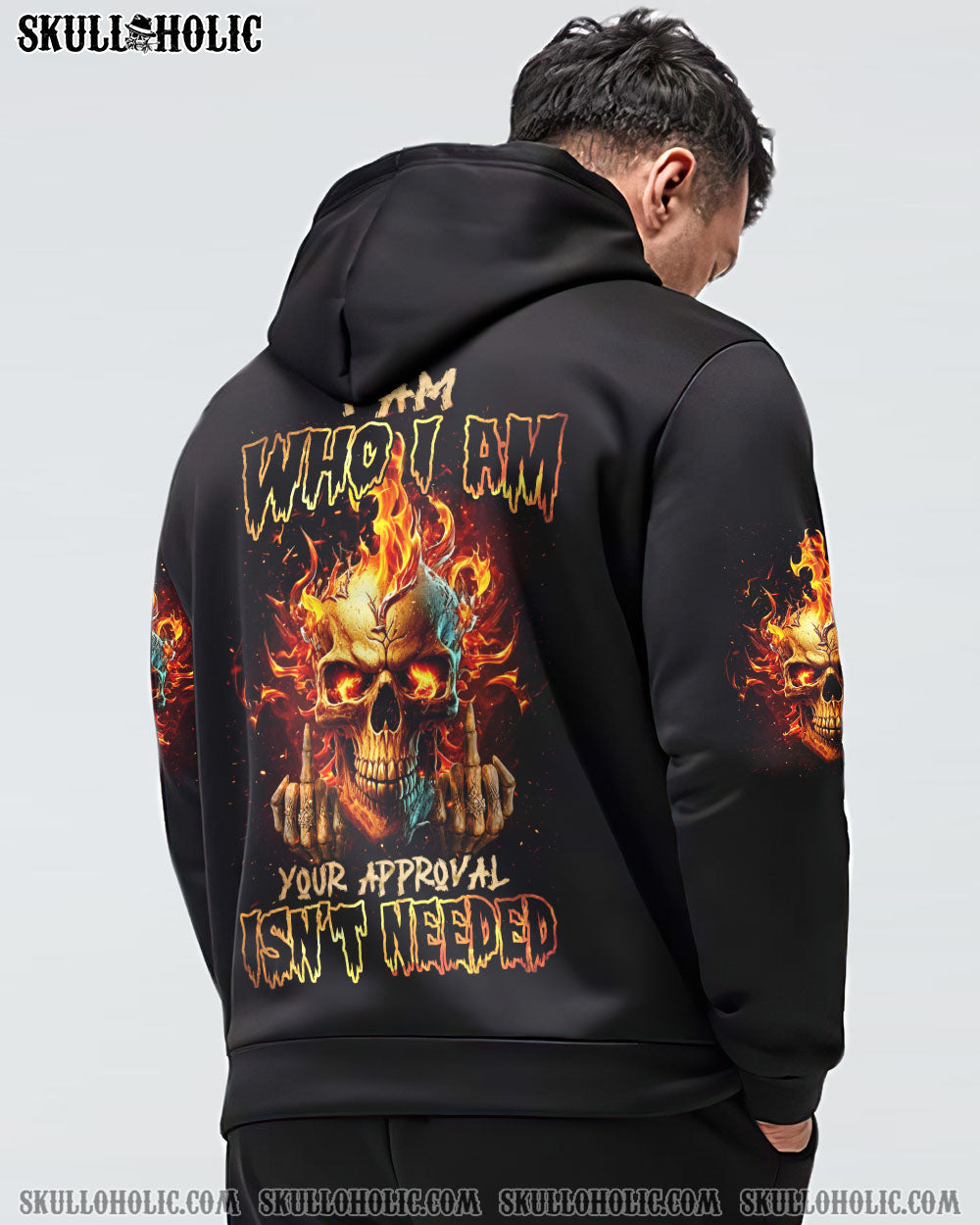 I AM WHO I AM FIRE SKULL ALL OVER PRINT – TLNZ1302232